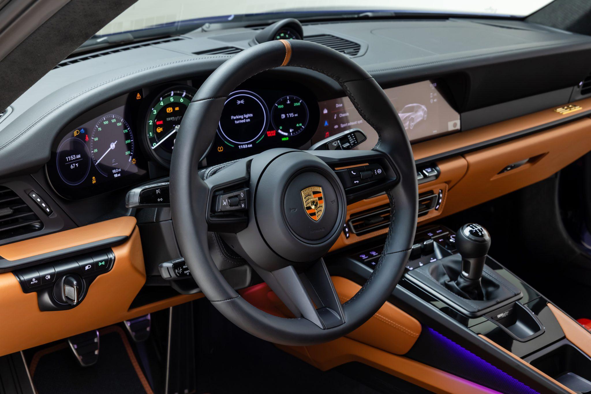 98-Mile 2024 Porsche 911 S/T Heritage Design - Photo 6