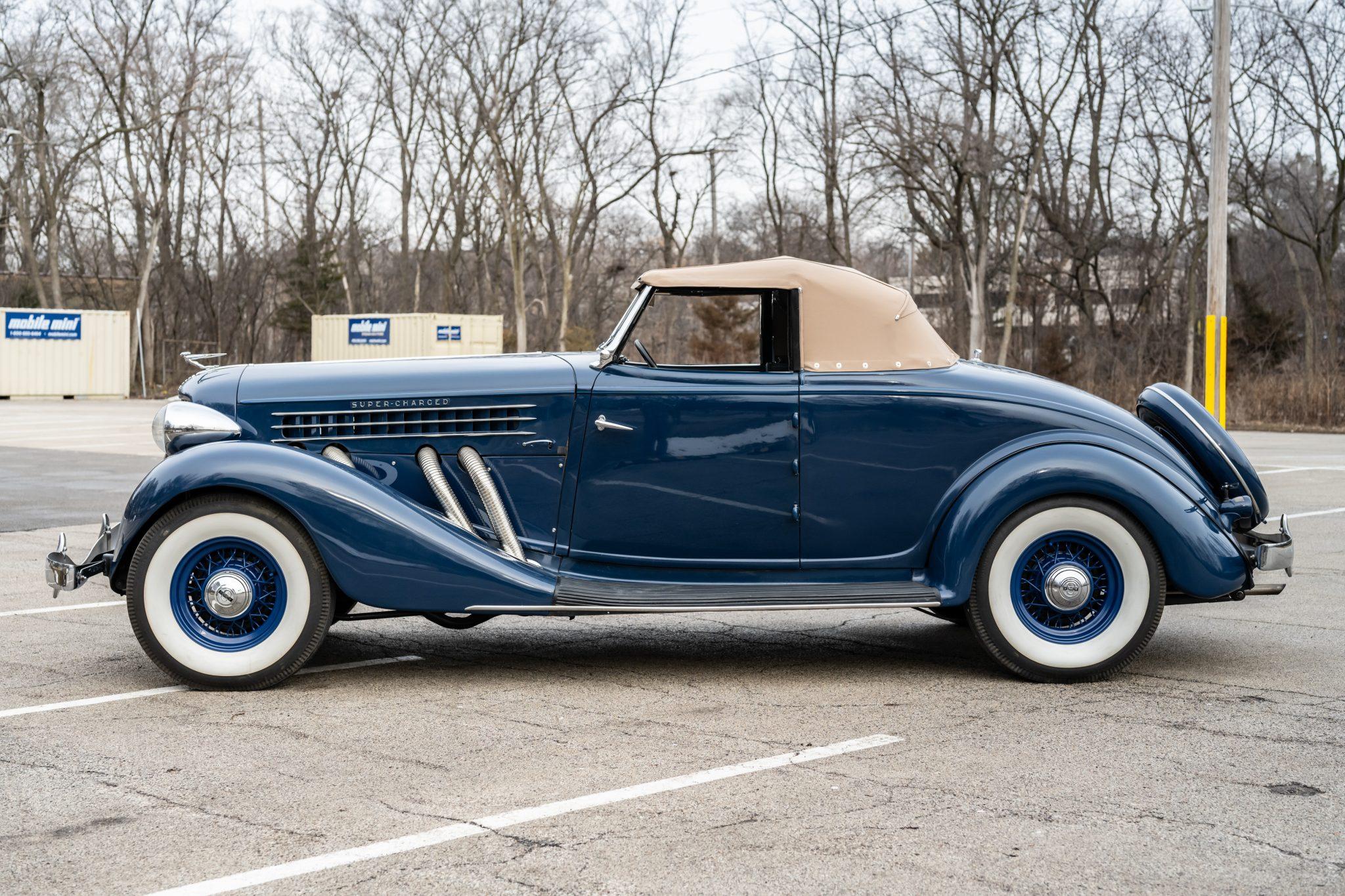 1936 Auburn 852 SC Cabriolet - Photo 3