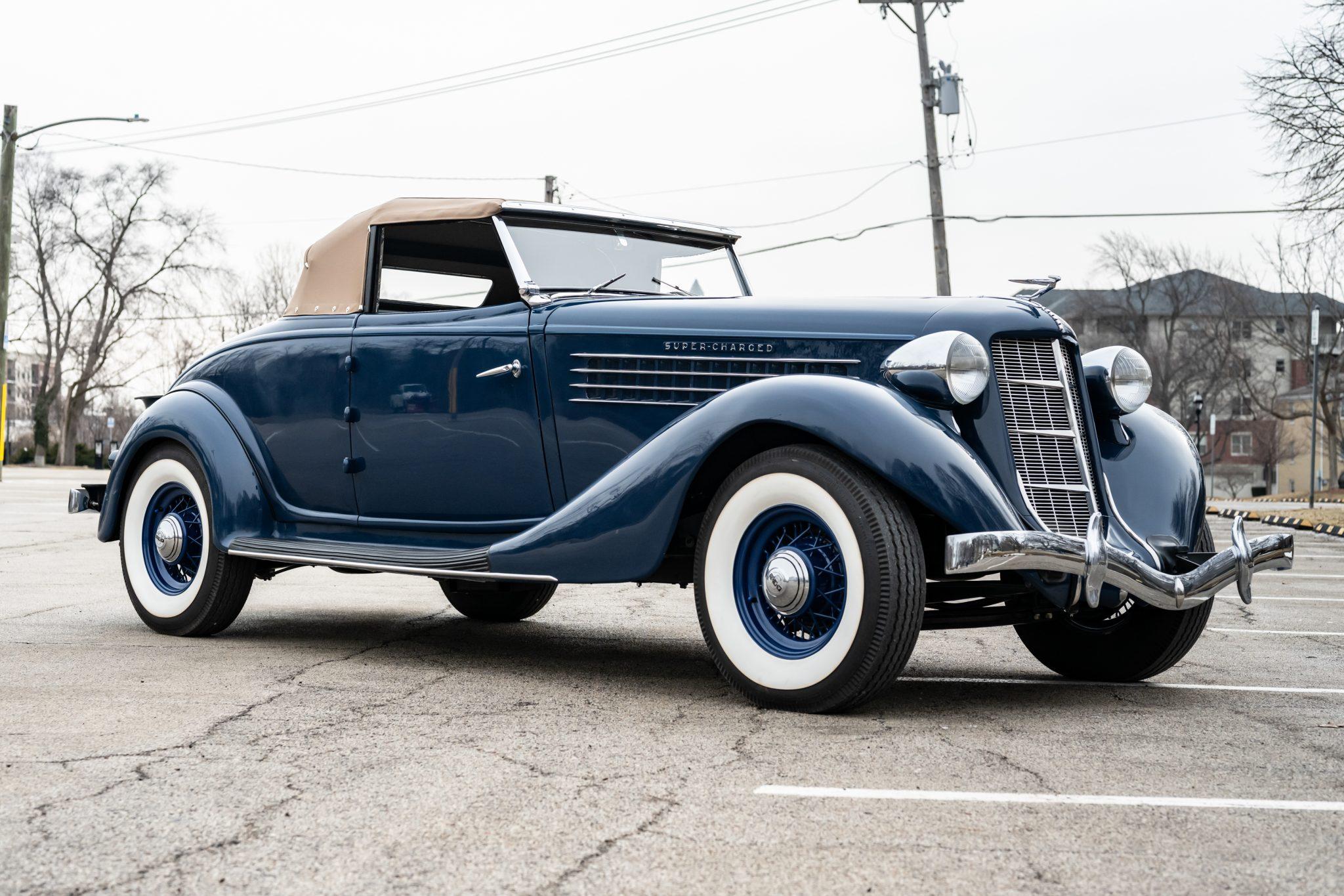 1936 Auburn 852 SC Cabriolet - Photo 2