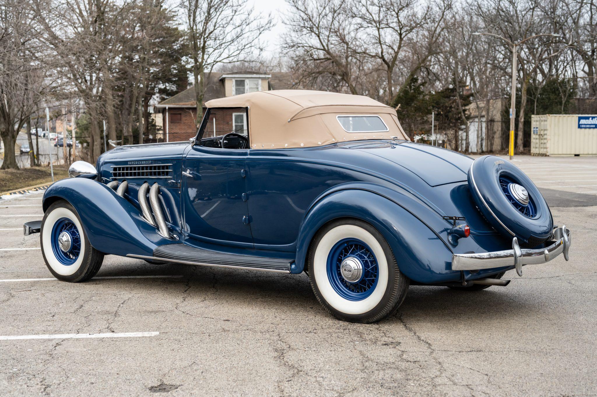 1936 Auburn 852 SC Cabriolet - Photo 1